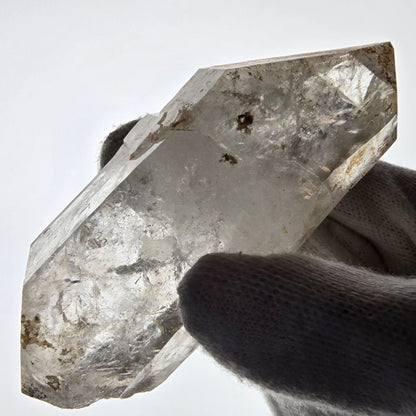 Skeleton Smoky Quartz DT Scepter, UV Calcite Valentine Pocket, Namibia 86*37*24mm 