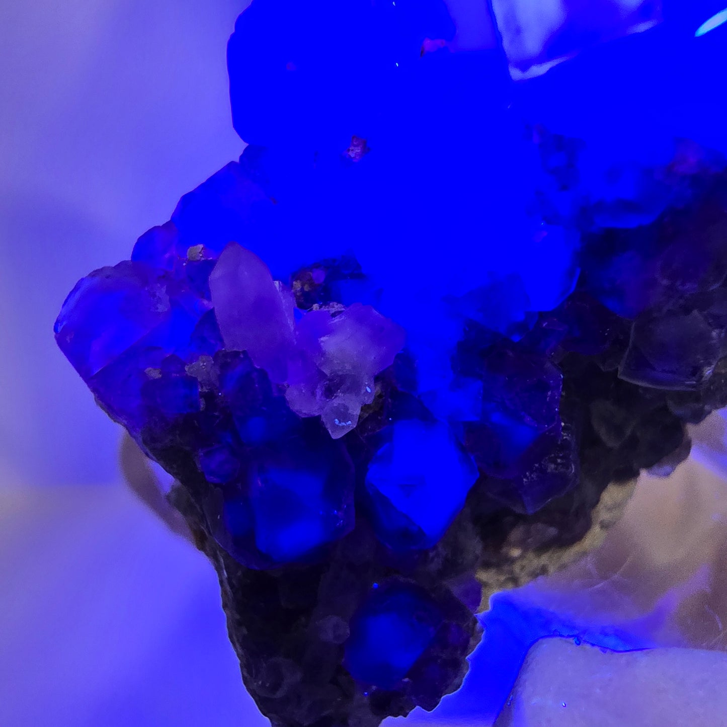 Phantom Fluorit Würfel, Quarz Stufe, grün Okorusu, Namibia 31*25*20mm