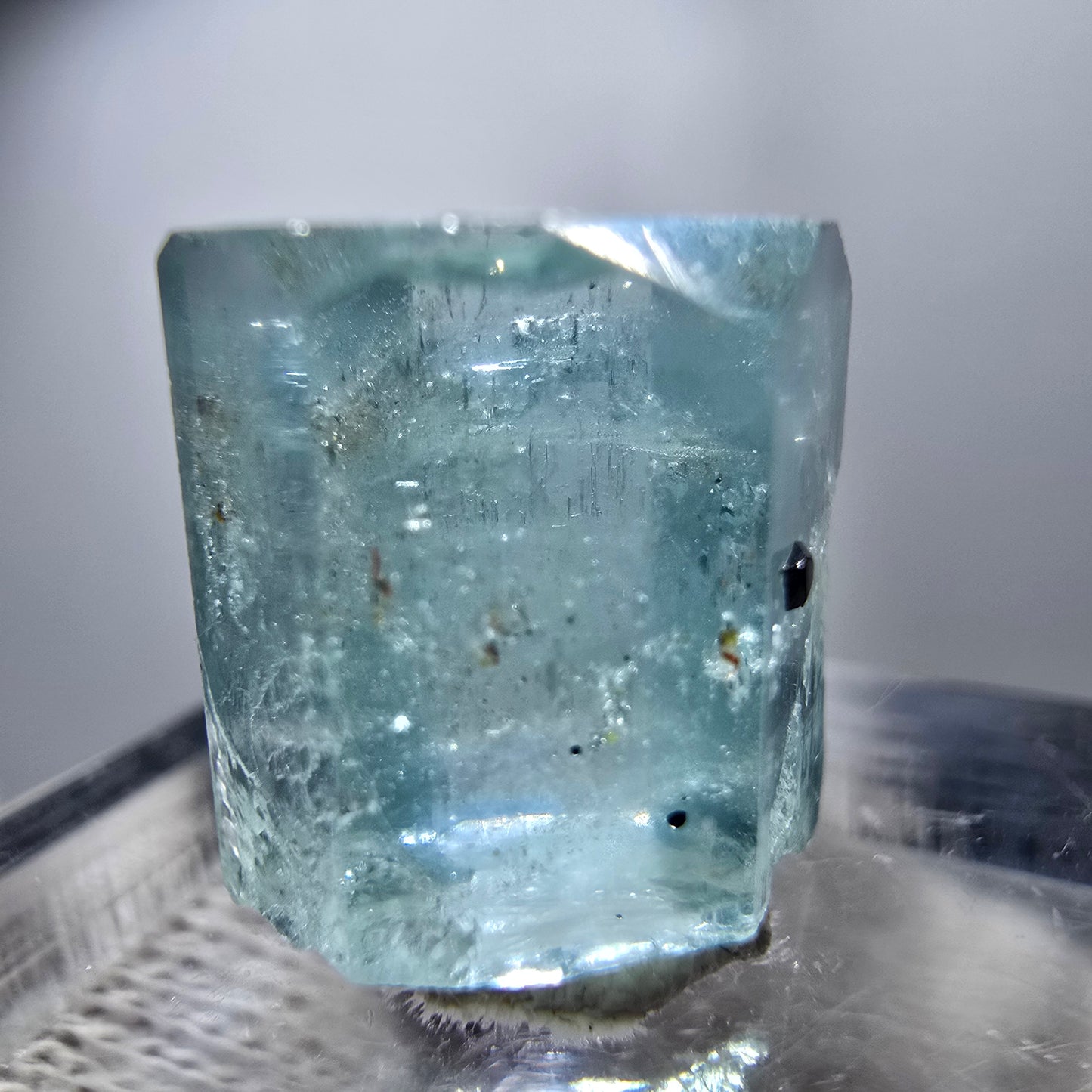 Klarer Aquamarin X Kristall, blau Erongo, Namibia 14*13*11mm