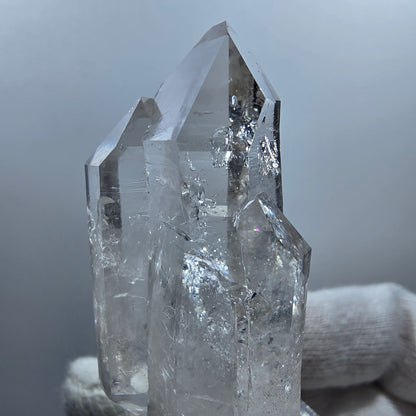Lemurian Phantom Smoky Quartz DT Scepter Stage Valentine Pocket Goboboseb Namibie 55*24*21mm 