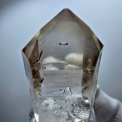 Clear Phantom Smoky Quartz Scepter Point Goboboseb, Namibia 45*21*13mm 