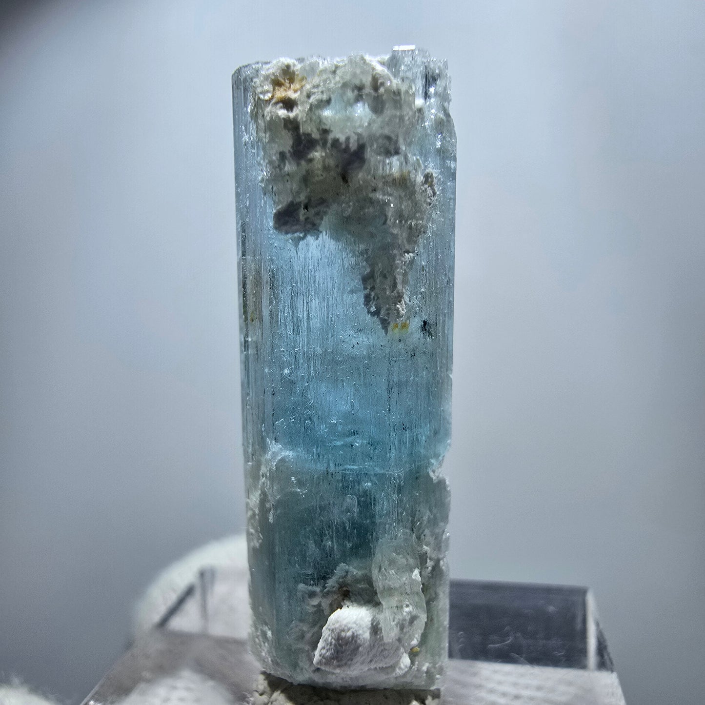 Seltener Aquamarin X Kristall, blau Erongo, Namibia 32*12*10mm