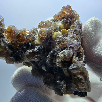 Formation rare de fluorite fantôme, étage muscovite d'Erongo, Namibie, 79 x 60 x 31 mm 