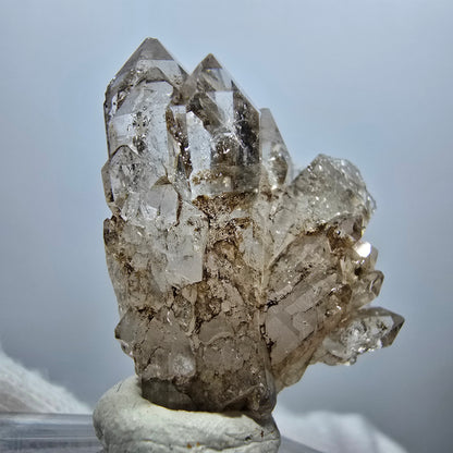 Clear Phantom Smoky Quartz Scepter Cluster Goboboseb, Namibia 31*25*13mm 