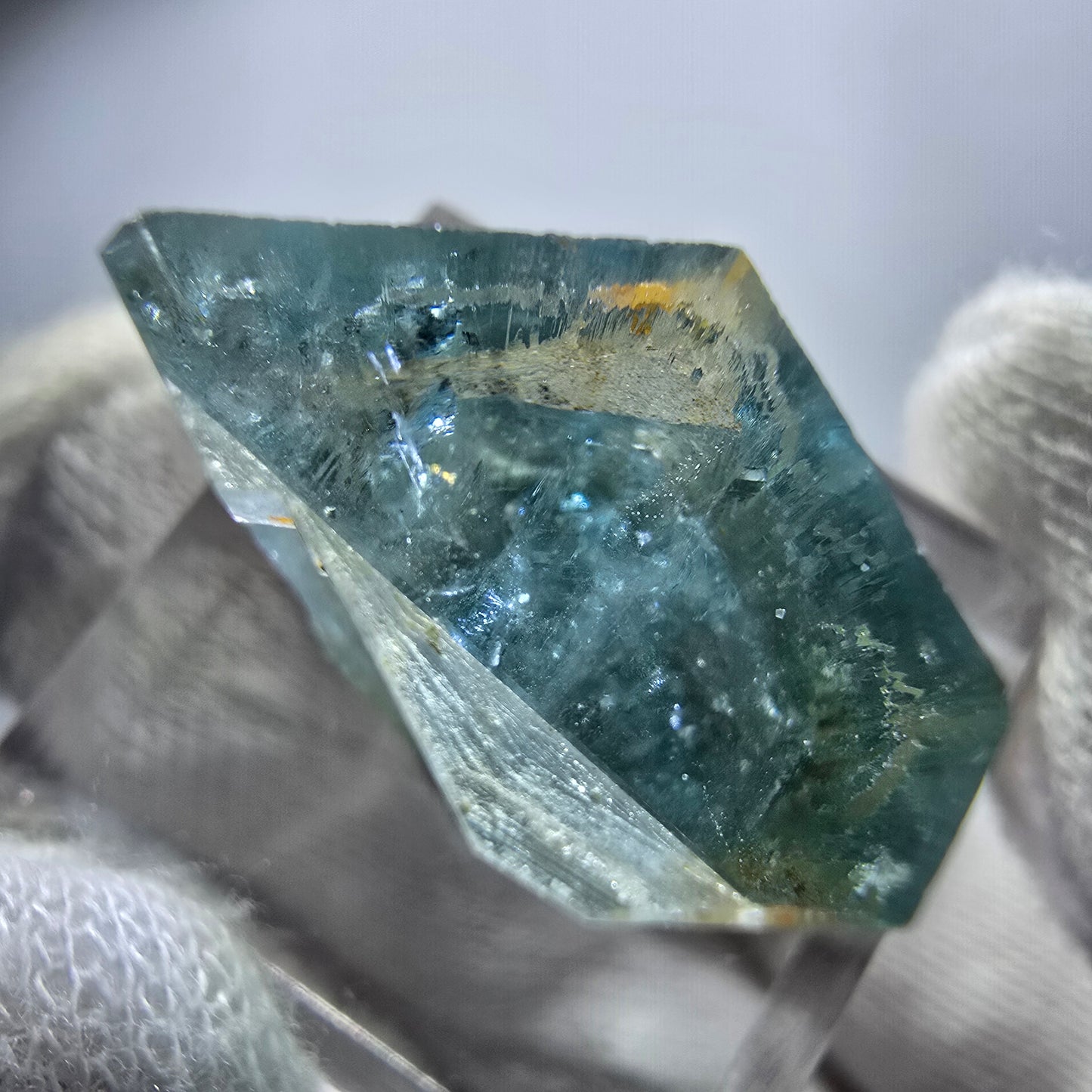 Klarer Aquamarin X Kristall, blau Erongo, Namibia 19*18*12mm