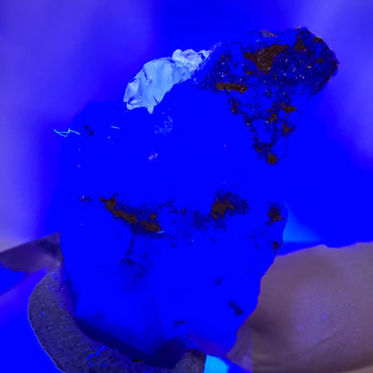 Phantom Fluorit Würfel Stufe, grün gelb lila Okorusu, Namibia 31*21*14mm
