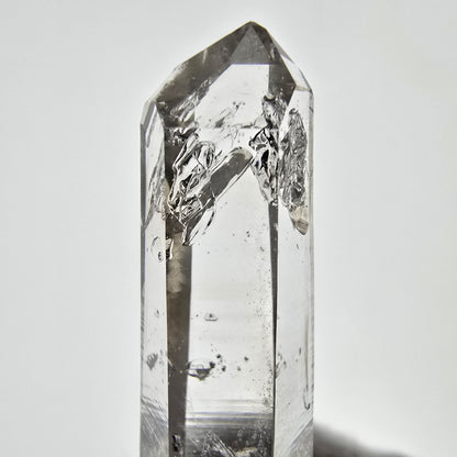Lemurian Phantom Smoky Quartz Scepter Valentine Pocket, Namibia 46*13*11mm 