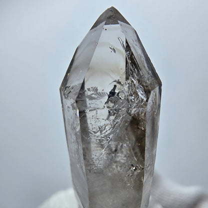 Clear Phantom Smoky Quartz DT Scepter Point Goboboseb, Namibia 47*13*8mm 