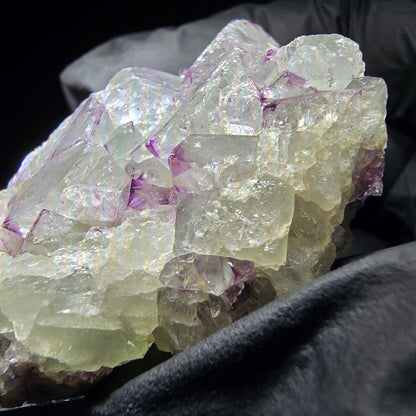Zonare Fluorite Cube Tier Violet Vert Okorusu, Namibie 44*41*19mm Collection