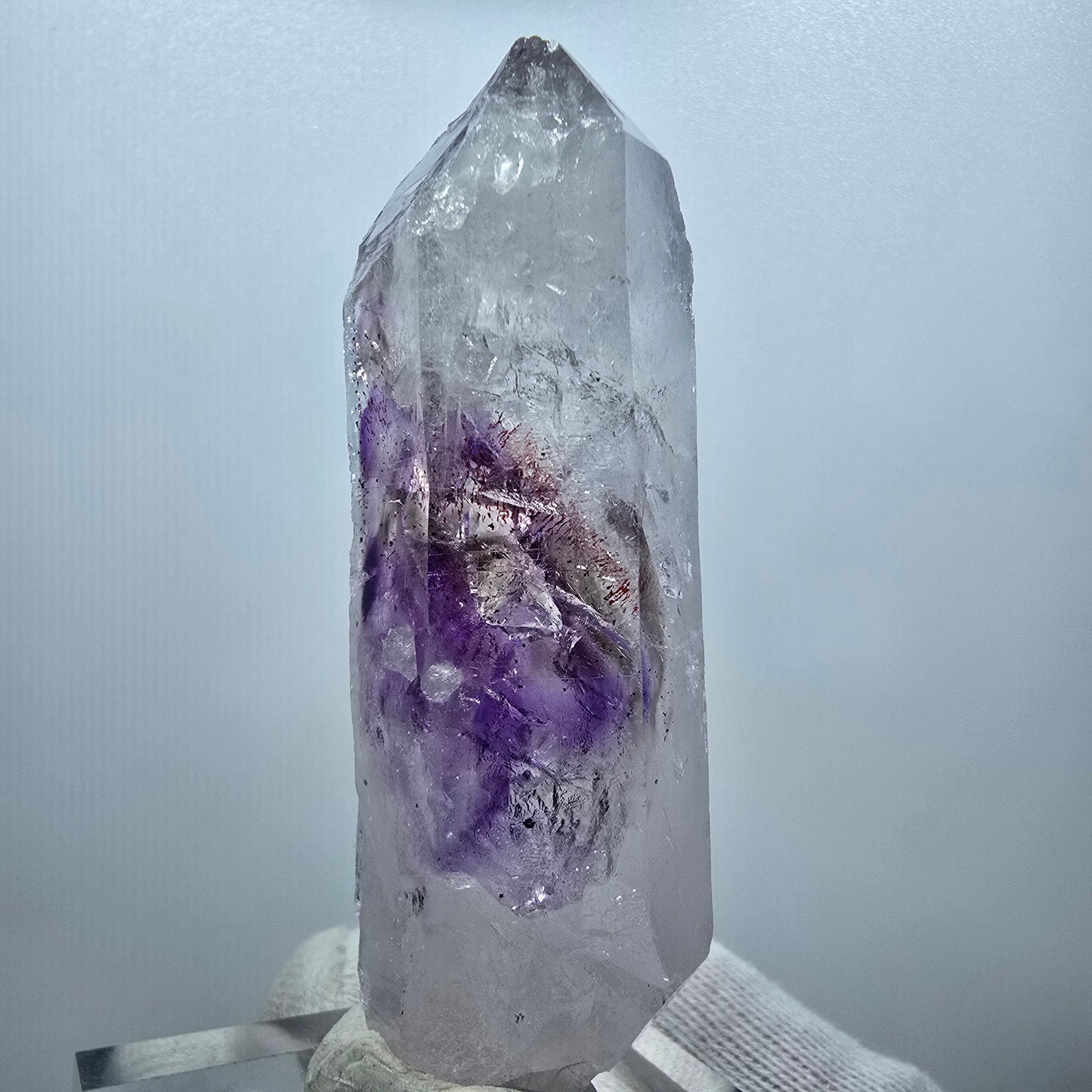 Harlekin Phantom Amethyst Doppelender Streep Mine Goboboseb Namibia 78*29*22mm