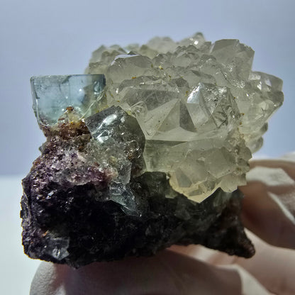 Rare Phantom Fluorite Cube, Quartz Specimen Green Okorusu, Namibia 48*38*32mm 