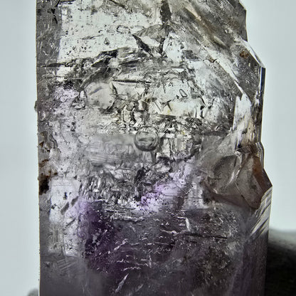 Enhydro Skeleton Amethyst DT Scepter 4x Bubble Valentine Pocket Gobobs. Namibie 119 x 40 x 34 mm 