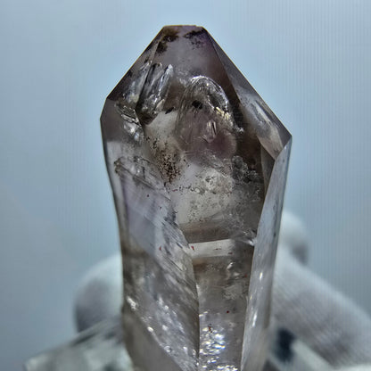 Clear Phantom Smoky Quartz Scepter Point Goboboseb, Namibia 36*12*12mm 