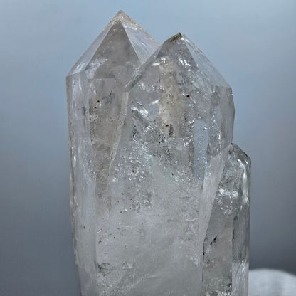 Lemurian Phantom Smoky Quartz DT Scepter Stage Valentine Pocket Goboboseb Namibie 77*28*24mm 