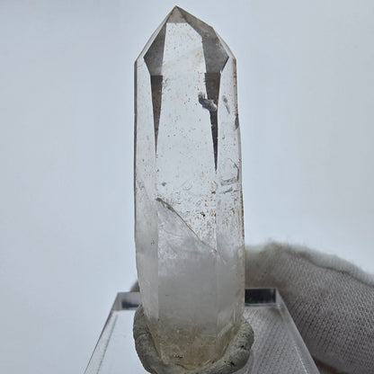 Enhydro Phantom Rauchquarz Spitze 1x Blase Goboboseb, Namibia 44*14*12mm