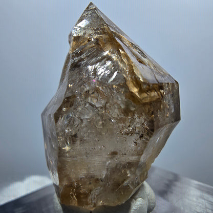 Klare Phantom Rauchquarz Zepter Spitze Goboboseb, Namibia 27*19*13mm