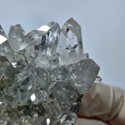 Quartz Starburst, spécimen de chlorite, mine Streep, Goboboseb, Namibie, 54 x 33 x 31 mm 