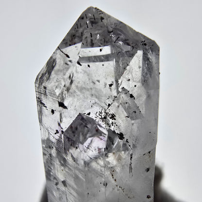 Mine d'améthyste Harlequin Phantom Point Streep, Goboboseb, Namibie, 49 x 17 x 14 mm 