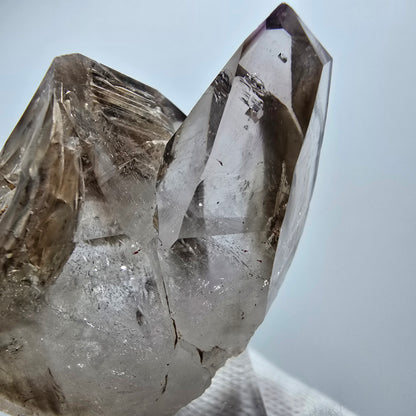 Clear Phantom Smoky Quartz Scepter Cluster Goboboseb, Namibia 40*34*23mm 