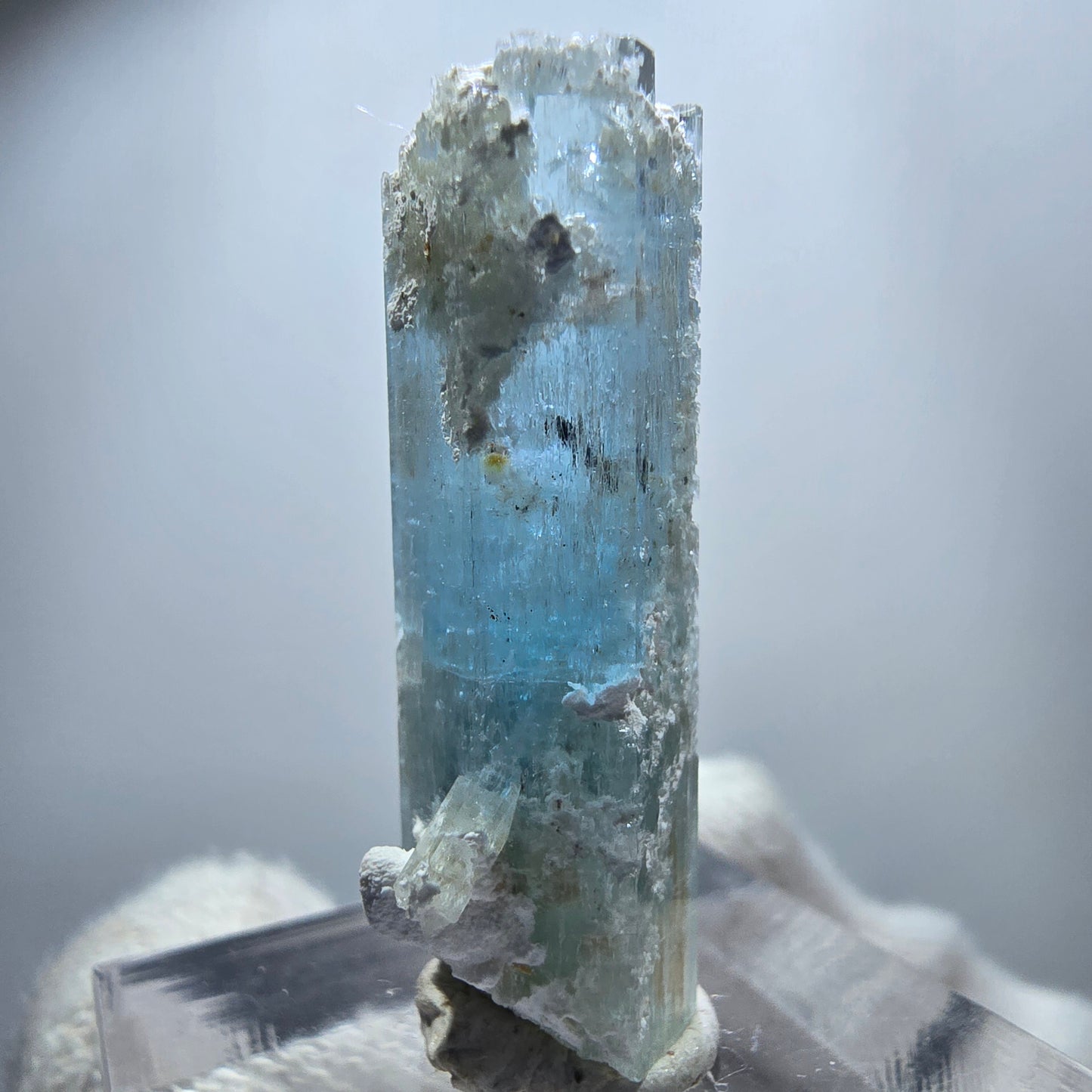 Seltener Aquamarin X Kristall, blau Erongo, Namibia 32*12*10mm