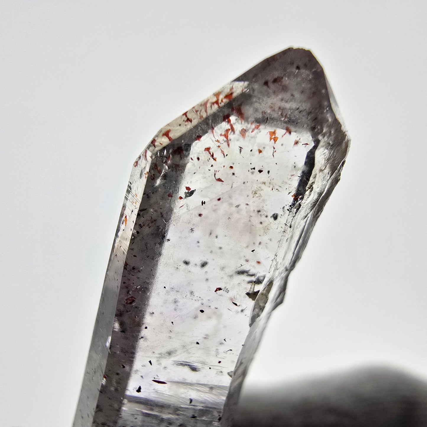 Harlequin Phantom Amethyst DT Scepter Tip Valentine Pocket, Namibia 51*14*10mm 