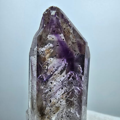 Enhydro Phantom Hämatit Amethyst, 4x Blase Streep Mine Gobobo Namibia 81*29*21mm