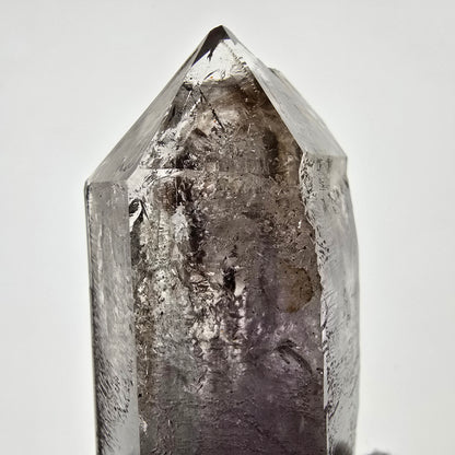 Sceptre d'améthyste squelette Enhydro DT UV Calcite 2x Bubble Valentine Pocket Namibie 99*35*31mm 