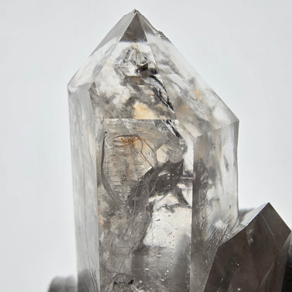 Squelette Fantôme Quartz Fumé DT Sceptre Valentine Pocket Goboboseb Namibie 66*37*24mm 