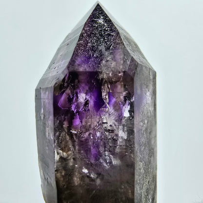 Phantom Amethyst Kristall lila Goboboseb, Namibia 38*20*14mm Mineraliensammlung