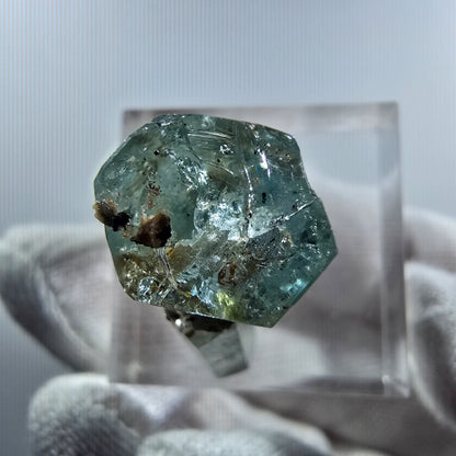 Aigue-marine Setlene, tourmaline Schörl stade Erongo, Namibie 23*12*11mm 