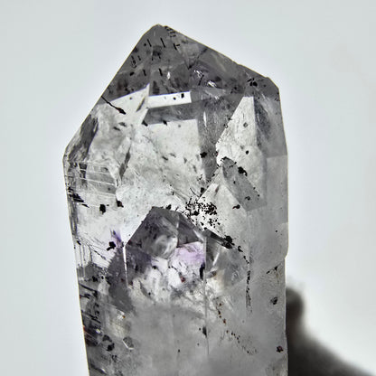 Mine d'améthyste Harlequin Phantom Point Streep, Goboboseb, Namibie, 49 x 17 x 14 mm 