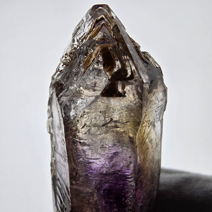 Sceptre d'améthyste squelette Enhydro, 3x Bubble Valentine Pocket Goboboseb Namibie 78*27*23mm 