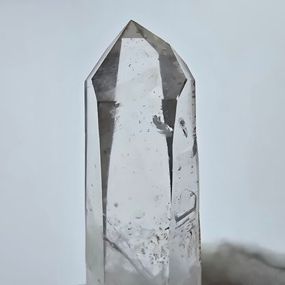 Enhydro Phantom Rauchquarz Spitze 1x Blase Goboboseb, Namibia 44*14*12mm