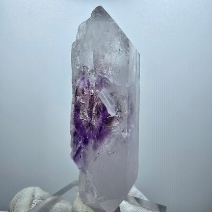 Harlekin Phantom Amethyst Doppelender Streep Mine Goboboseb Namibia 78*29*22mm