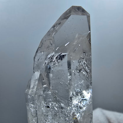 Lemurian Phantom Smoky Quartz DT Scepter Stage Valentine Pocket Goboboseb Namibie 55*24*21mm 