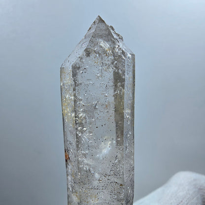 Phantom Smoky Quartz Skeleton Scepter Valentine Pocket Goboboseb Namibia 61*15*12mm 
