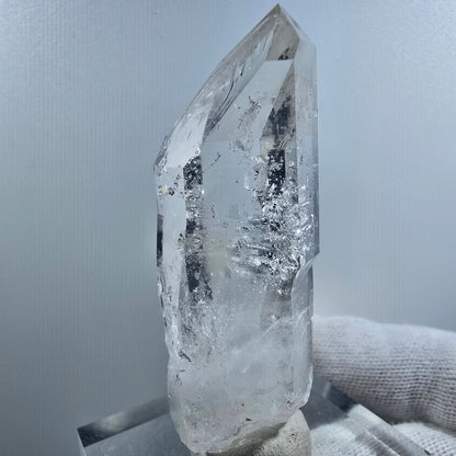 Enhydro Phantom Smoky Quartz Scepter, 2x Bubble Valentine Pocket Goboboseb Namibia 67*23*20mm 