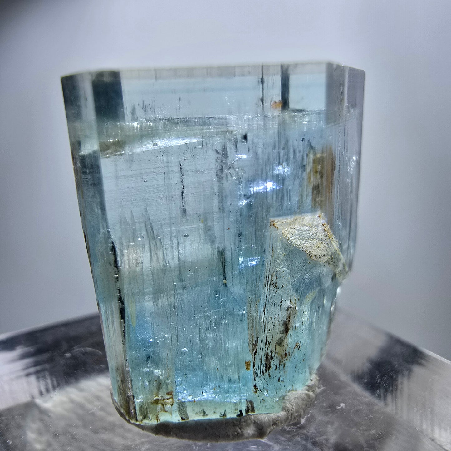 Klarer Aquamarin X Kristall, blau Erongo, Namibia 19*18*12mm