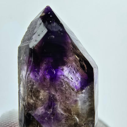 Phantom Amethyst Kristall lila Goboboseb, Namibia 38*20*14mm Mineraliensammlung