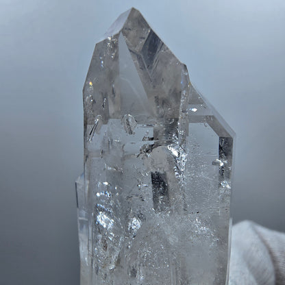 Lemurian Phantom Smoky Quartz DT Scepter Stage Valentine Pocket Goboboseb Namibie 55*24*21mm 