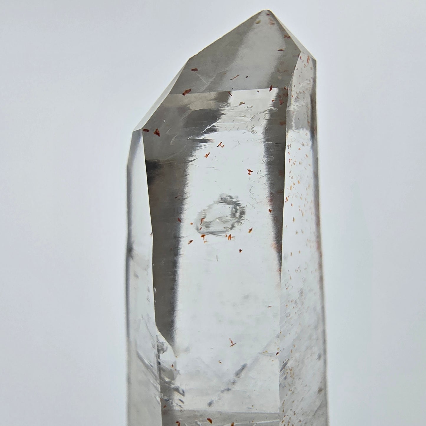 Enhydro Phantom Rauchquarz Spitze 1x Blase Goboboseb, Namibia 44*14*12mm