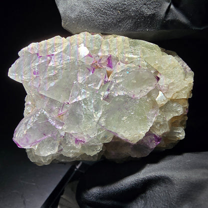 Zonare Fluorite Cube Tier Violet Vert Okorusu, Namibie 44*41*19mm Collection