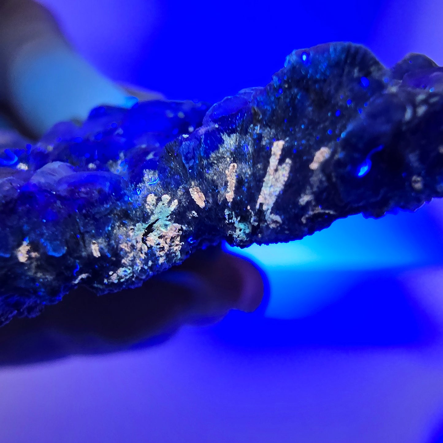 Rares cubes de fluorite fantôme zonaux, spécimen de hyalite Erongo, Namibie 82 x 49 x 26 mm 