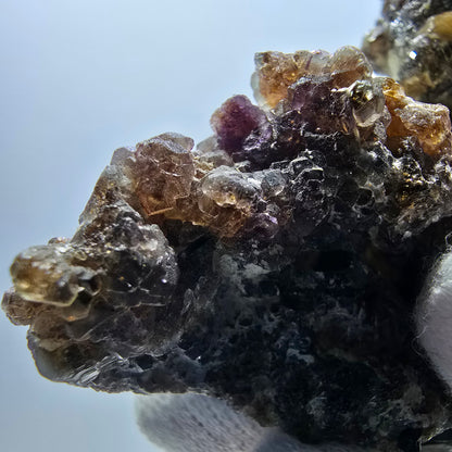 Formation rare de fluorite fantôme, étage muscovite d'Erongo, Namibie, 79 x 60 x 31 mm 
