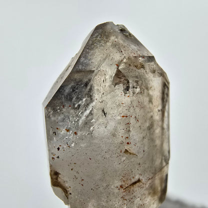 Enhydro Phantom Smoky Quartz Sceptre Tip 1x Bubble Goboboseb, Namibie 39*19*16mm 