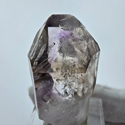 Sceptre d'améthyste fantôme Enhydro 2x Bubble Goboboseb, Namibie 38*20*16mm Collection 