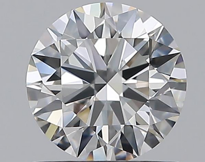 Diamant naturel de 0,91 ct GIA | Couleur E | Pureté VVS2 | Taille ronde | EX EX EX #D10002