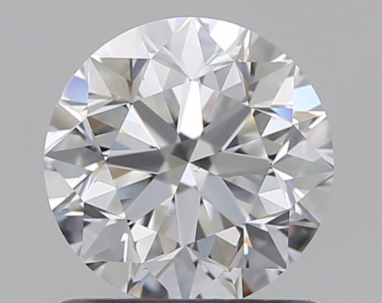 Diamant naturel 0.90ct GIA | Couleur F | Pureté VS1 | Taille ronde | TB EX EX #D10007