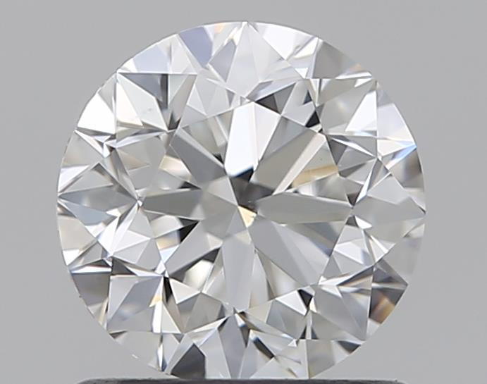 Diamant naturel 0.90ct GIA | Couleur F | Pureté VS1 | Taille ronde | TB EX EX #D10007