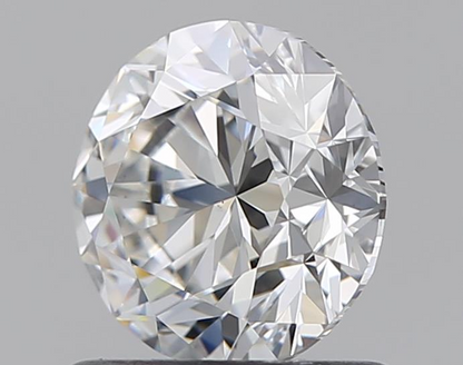 Diamant naturel 0.90ct GIA | Couleur F | Pureté VS1 | Taille ronde | TB EX EX #D10007